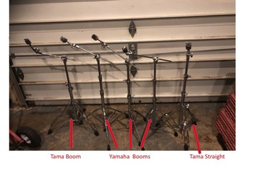 Selling with online payment: Various cymbal stands