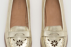 Selling: Kate Sylvester Gold Loafers