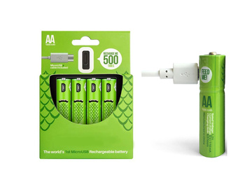 Comprar ahora: Rechargeable  48 Pcs pack AA Batteries With Charging  Cable NEW