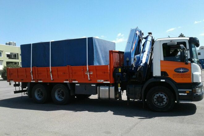 Camion con hidrogrúa de 36 tnm