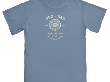 Selling: Dog Dad, I'm just the man at the end of the leash - Tshirt
