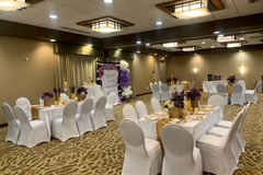 Request To Book & Pay In-Person (hourly/per party package pricing): Elegant Ballroom (Weekend Rental)