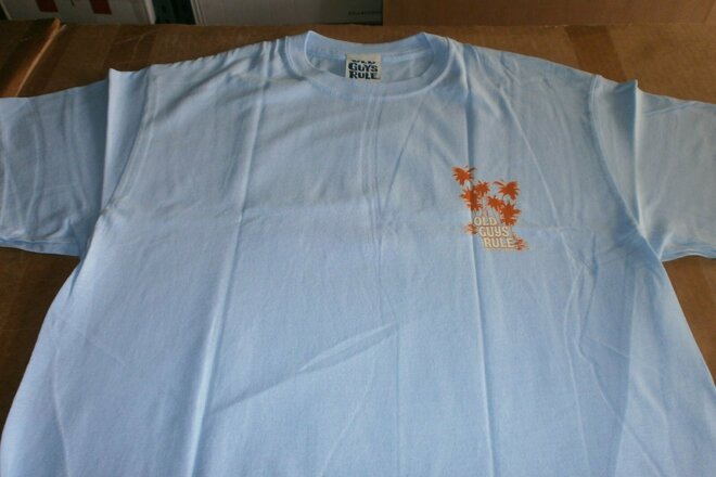 OLD GUYS RULE  "ON PERMANENT VACATION" 4 M, 4 L, 4 XL, 4 XXLX