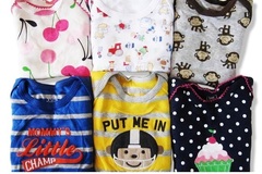 Buy Now: (72) Newborn Infant Baby Wholesale Bodysuit Onesie Clothing