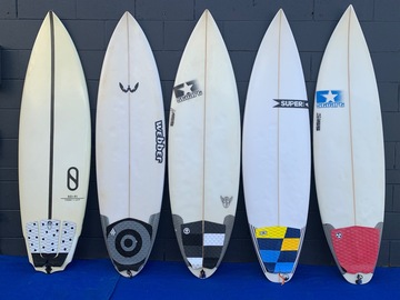 For Rent: PERFORMANCE SHORTBOARDS (various sizes) (current models)