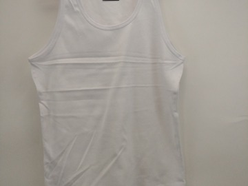 Buy Now: Girls Blank white Tank top ..Perfect For screen printing @1.50ez