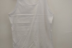 Buy Now: Girls Blank white Tank top ..Perfect For screen printing @1.50ez