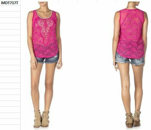 Liquidation Lot Of Miss Me Wholesale Tops Assortment 60pcs