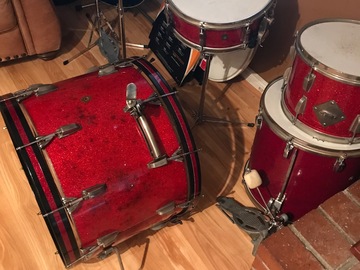 Wanted/Looking For/Trade: Wanted: WFL Ludwig Red Sparkle floor Tom 