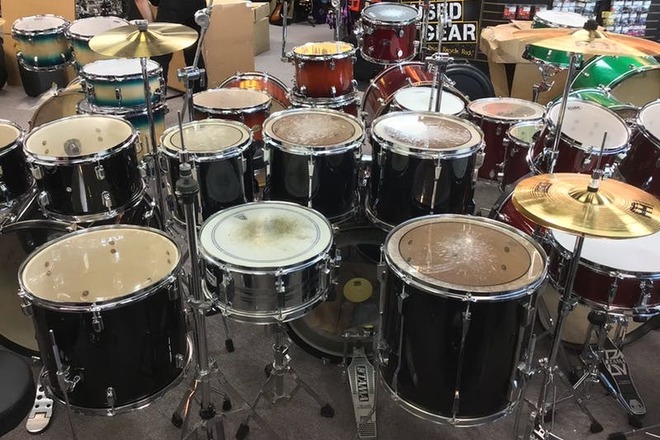 Rockstar shop drum set