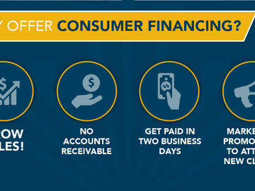 Announcement: Offer Instant Customer Financing! NO CREDIT CHECK!