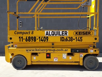 En alquiler: Plataforma Haulotte 8 Metros