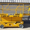 En alquiler: Plataforma de tijeras Electrica de 12 metros