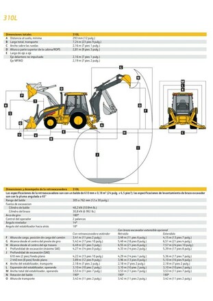 Retroexcavadora John Deere 310L 