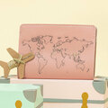  : Pink Stitch Where You've Been Passport Cover