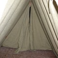 Sælger med angreretten (kommerciel sælger): A Zelt aus 100% wasserfest Imprägtnierten Leinen