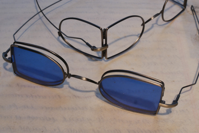 Kutscherbrille / Eisenbahnerbrille