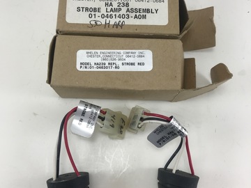 Selling with online payment: Whelen RED strobe tube (Pair)