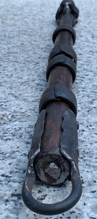Gotischer Faustrohrstreitkolben, 1390-1420 