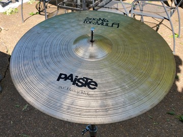 Selling with online payment: $125 or best offer - Paiste Sound Formula 20" heavy ride-JC