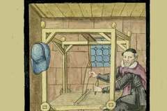 Myydä: métier à tisser entièrement doublé Médiévale