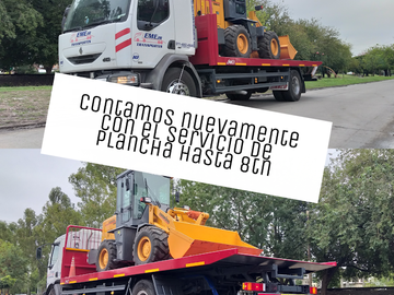 En alquiler: Transportes de Maquinas Viales, Agricolas e Industriales