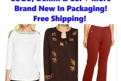 Buy Now: Clothing by LOGO, Denim & Co. + More, Brand New, Free Shipping!