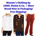 Buy Now: Clothing by LOGO, Denim & Co. + More, Brand New, Free Shipping!