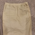 Selling: Khaki Denim Skirt - XS