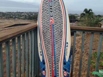 For Rent: 5'8 Softtop Sushi Fish (can body board and huge skim) Maui