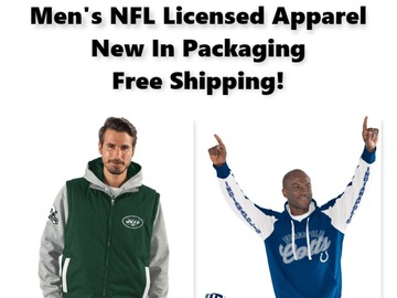 Comprar ahora: NFL Licensed Apparel, New In Packaging, Free Shipping!