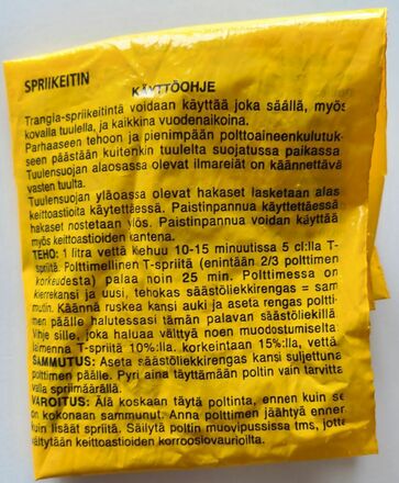 Retkikeitin Trangia sprii & kaasu