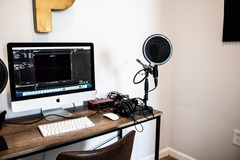 Rent Podcast Studio: Downtown College Park Podcast Recording Space 