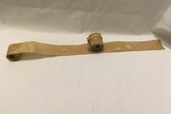 Rohhautstreifen 7 cm mindestens 120 cm lang
