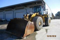 Renting out equipment (w/ operator): CATERPILLAR 980M