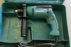 Renting out equipment (w/o operator): Makita 6 Amp 5/8 in. Corded Hammer Drill
