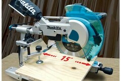 Renting out equipment (w/o operator): Makita LS1216L 12 Dual Slide Compound Miter Saw with Laser