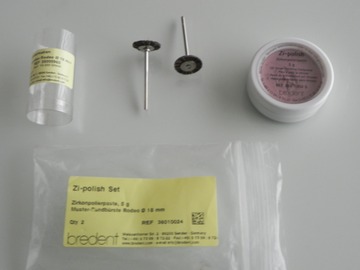 Gebruikte apparatuur: Polierset voor zirconium