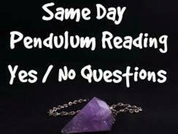 Selling: SPECIAL - 3 YES/NO PENDULUM with Detailed Answers