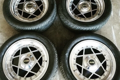 Selling: Vintage HRE 505 Wheels and Tires
