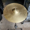 Selling with online payment: Vintage Spun Brass 13" cymbal. hammered bell. No brand
