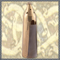 Vente avec le droit de retour de la marchandise (fournisseur commercial): Medieval brass lantern with horn window