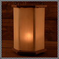  Selger med angrerett (kommersiell selger): Medieval lantern made of wood with rawhide