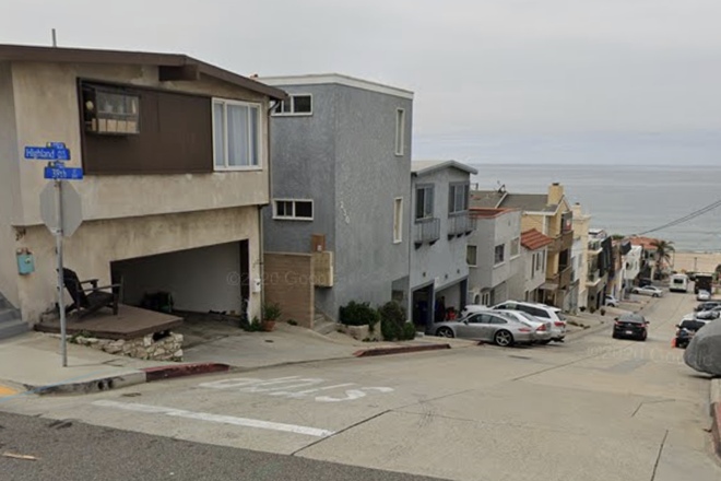 Manhattan Beach CA, Beach Parking, El Porto Parking 