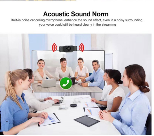 10x 1080P Full HD USB Webcam Web Camera Microphone for PC Deskto