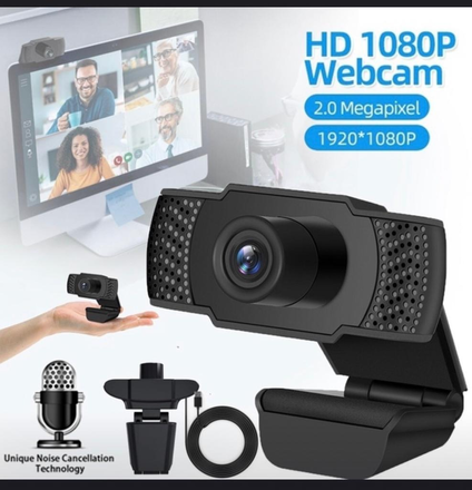 10x 1080P Full HD USB Webcam Web Camera Microphone for PC Deskto