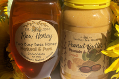Selling with online payment: Fresh Natural Peanut Butter and Pure Honey