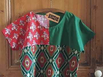 Sale retail: chemise blouse artisanale originale créateur Zagmoun
