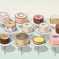 Online Payment - Group Session - Pay per Session: Beginner/Intermediate Painting - The works of Wayne Thiebaud