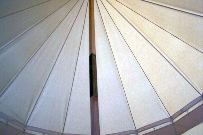 Medieval Pavillion, 4 meter, detachable walls